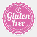 Search for gluten free stickers Allergies