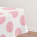 Search for pink polka dots tablecloths Elegant