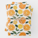 Search for orange fruit wrapping paper Elegant