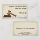 Search for judge business cards Legal