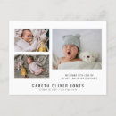 Search for birth announcement postcards Photo collage