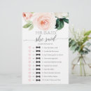 Search for bingo Bridal shower