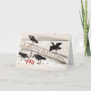 Search for crow christmas cards Vintage