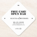 Search for open bar wedding save the dates Unique