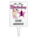 Search for baby girl cake toppers Cute