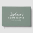 Search for bridal shower guest books Minimalist