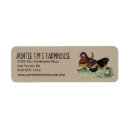 Search for chicken return address labels Country