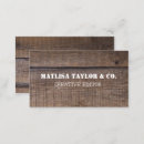 Search for oak business cards professional