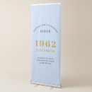 Search for birthdays retractable banners Gold
