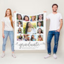 Search for senior graduation blankets Photo collage