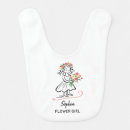 Search for wedding baby bibs Flower girl