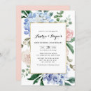 Search for hydrangea wedding invitations Botanical