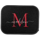 Search for maroon car floor mats Monogrammed