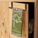 Search for palm tree kitchen towels Tropical