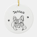 Search for french bulldog decor Black and white