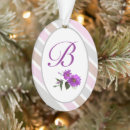 Search for violet flower ornaments Pink