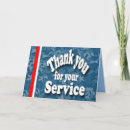 Search for for your service thank you cards Troops