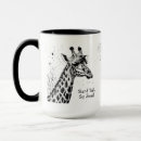 Search for funny tall mugs Giraffe