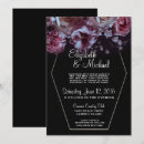 Search for purple black silver wedding invitations Roses