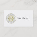 Search for sacred geometry business cards New age