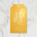 Search for white and gold gift tags Merry christmas