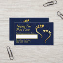 Search for foot care business cards Podiatry