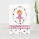 Search for dancing girl birthday cards Ballerina