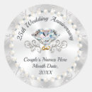 Search for 25th anniversary stickers 25 years