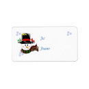Search for frosty the snowman return address labels Cute