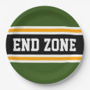 Search for football paper plates Black