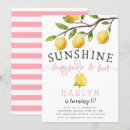 Search for sunshine lemonade invitations Girl
