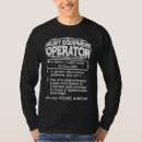 Search for heavy equipment tshirts Who