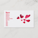 Search for friendship business cards Pink