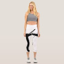 Search for capri leggings Black and white
