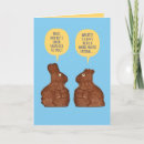 Search for funny chocolate bunny easter cards Humor