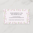 Search for healthcare business cards Cna