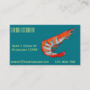 Search for seafood business cards shrimp