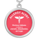 Search for medical necklaces Warning