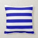 Search for royal blue pillows Striped
