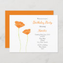 Search for california poppy invitations Floral