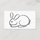 Search for rabbit business cards Cute