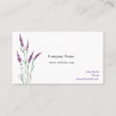 Search for distributor business cards Lavender