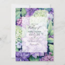 Search for lilac and white wedding invitations Classic