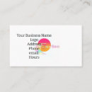 Search for sunrise business cards White