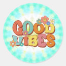 Search for good vibes stickers Retro