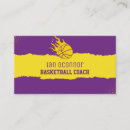 Search for basketball business cards Trainer
