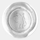 Search for silver monogram envelope seals Metallic