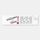 Search for texas bumper stickers Politics