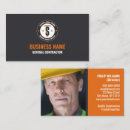 Search for contractors license business cards Construction