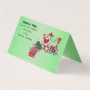 Search for xmas lights business cards Santa claus